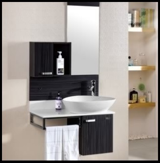 Mobili Bagno Sospeso Con Lavabo D'appoggio