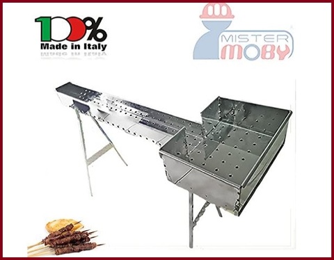 Arrosticini griglia inox