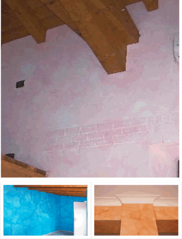 Pittura effetto spugnato | Grandi Sconti | Artecolor per imbianchini e decoratori in casa