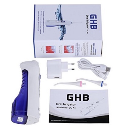 Ghb idropulsore dentale da viaggio