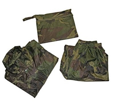Giacca E Pantalone Elasticizzati Militare Per Pesca