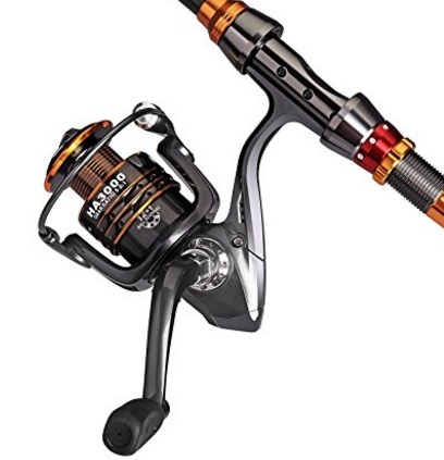 Mulinello Canna Pesca Telescopica Da Spinning