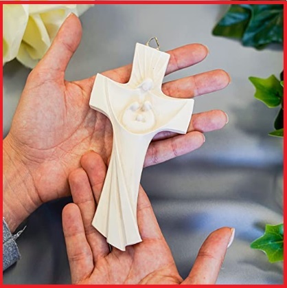 Crocifisso in marmo resina croce sacra | Grandi Sconti | articoli religiosi online