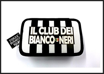 Astuccio juventus 3 cerniere | Grandi Sconti | Astucci e porta penne per la scuola