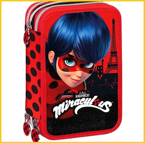 Astuccio Ladybug 3 Zip