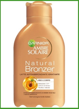 Autoabbronzante garnier con latte idratante