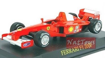 Ferrari f1 2000 modellismo rossa