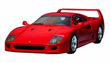 Ferrari f40 modello da collezione rosso