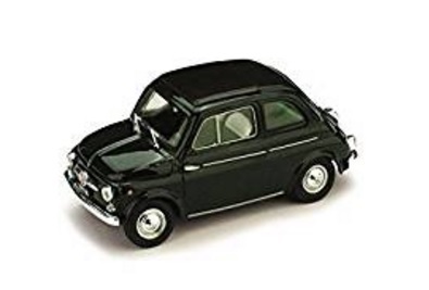 Fiat 500 Verde Scuro Modellino