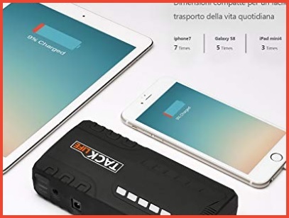 Avviatore auto tacklife power bank