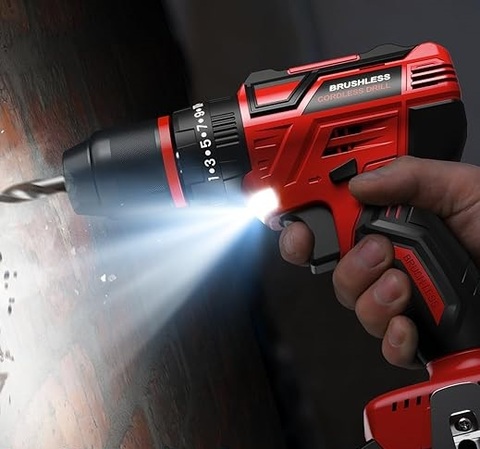 Avvitatore Brushless Con 2 Batterie