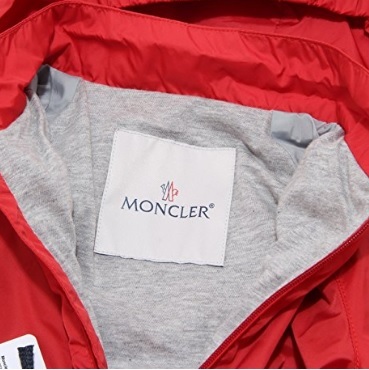 Giubbino Moncler Per Bambini Leggero Rosso