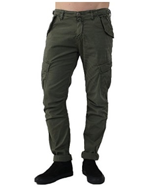 Pantalone alla moda verde scuro della marca imperial