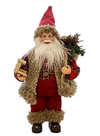 Babbo Natale Pupazzo Con Regali E Trenino