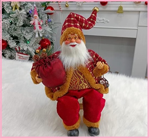 Babbo Natale Pupazzo Molto Bello E Classico Decorativo