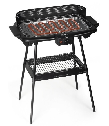 Barbecue elettrico piastra grill utilizzabile anche come tav
