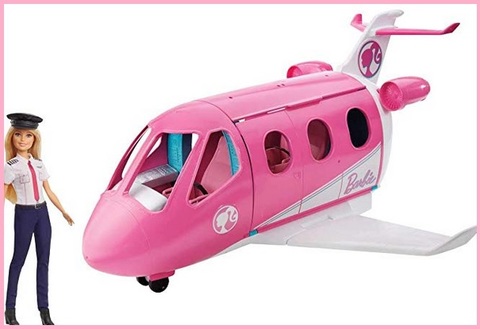 Barbie Aereo Con Pilota