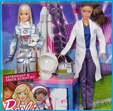 Barbie astronauta e scienziata