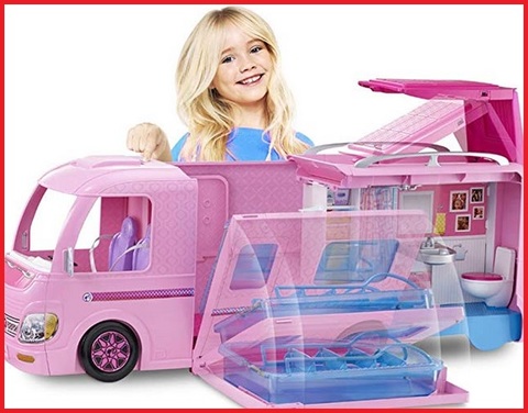 Barbie camper campeggio