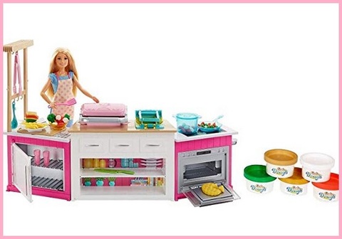 Cucina barbie bambina