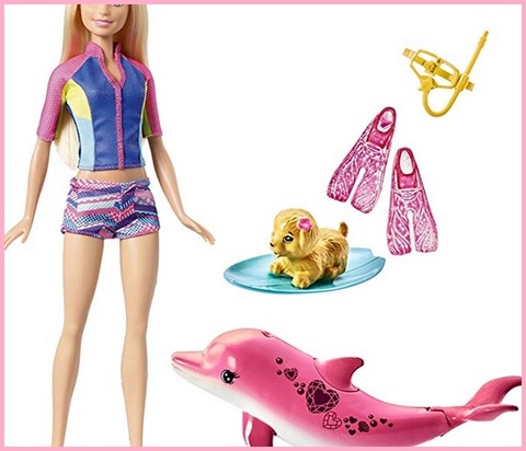 Barbie Magia Del Delfino Sirena