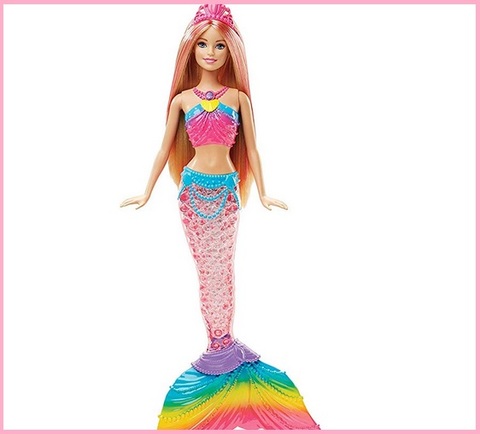 Barbie sirena magiche luci