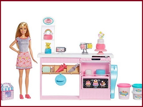 Coffee shop barbie toys