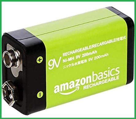 Batterie rettangolari 9v ricaricabili