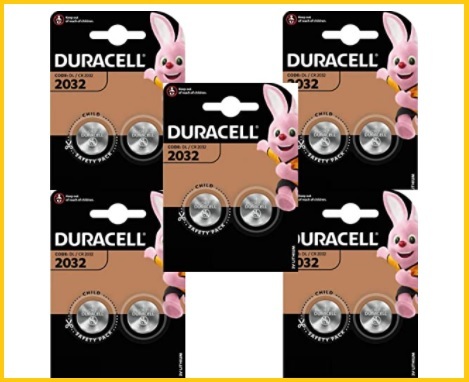 Batterie duracell 2032