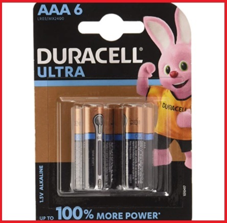 Batterie duracell aaa ultra power