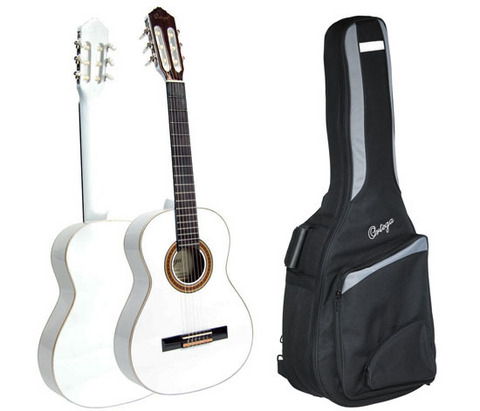 Ortega rce121 wh - chitarra classica bianca