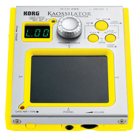 Korg kaossilator synth pad per dj