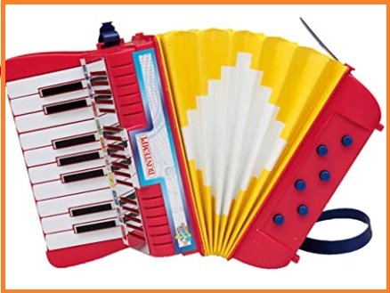 Organetto 8 Bassi Roling's 1600 Rosso