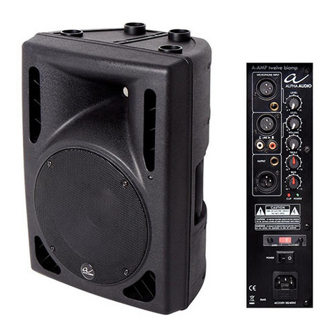 Cassa amplificata 180w alpha audio a-amp twelve