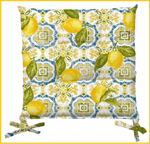 Russo Tessuti 6 Cuscini Sedie Coprisedia Imbottiti Cuore Allungato con Alette Vari Colori-Marrone Russo Tessuti 6 Cuscini Sedie Coprisedia Imbottiti Cuore Allungato con Alette Vari Colori-Marrone