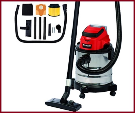 Bidone aspiratutto einhell a batteria