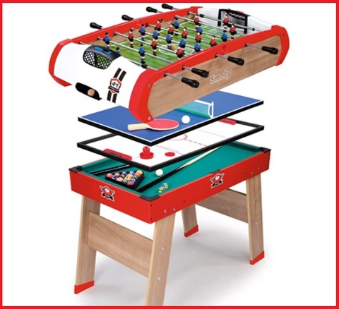 Biliardino multigioco per bambini