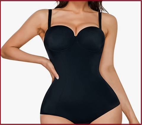 Body Contenitivo Modellante Con Reggiseno