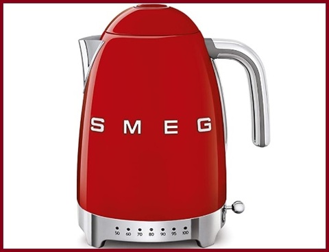 Bollitore smeg rosso