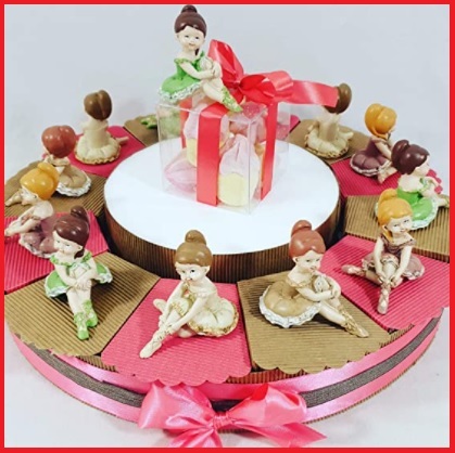 Bomboniere prima comunione ballerina torta