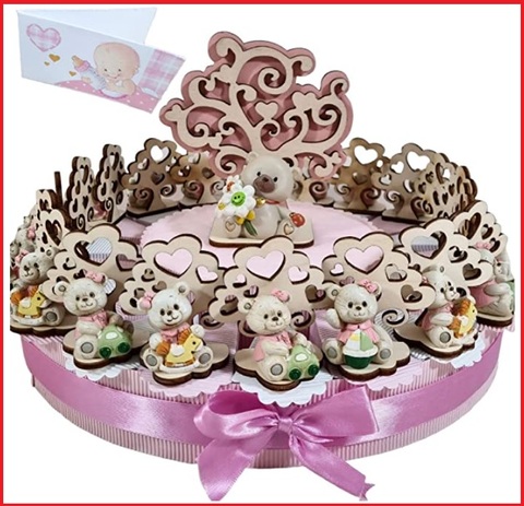 Torta per bambine bomboniere solidali | Grandi Sconti | bomboniere online shop per tutte le occasioni