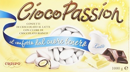 Confetti cioccolato al latte e cuore ripieno | Grandi Sconti | Bomboniere per la Comunione