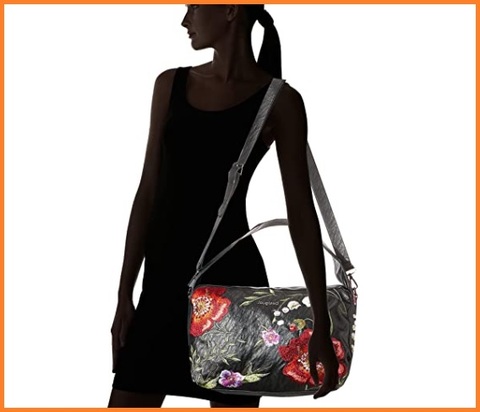 Borsa con tema fiori elegante desigual