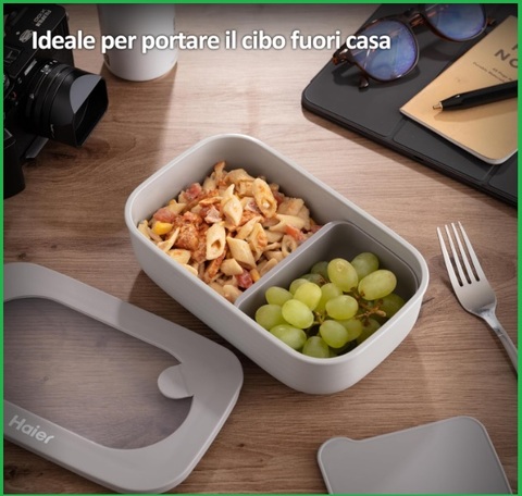 Porta pranzo ermetico vetro