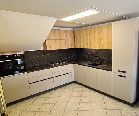 Cucina angolare mod. kali/retta pronta consegna -40%
