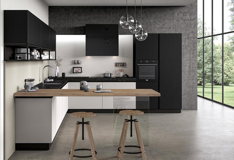 Cucina Componibile Mod. Glass