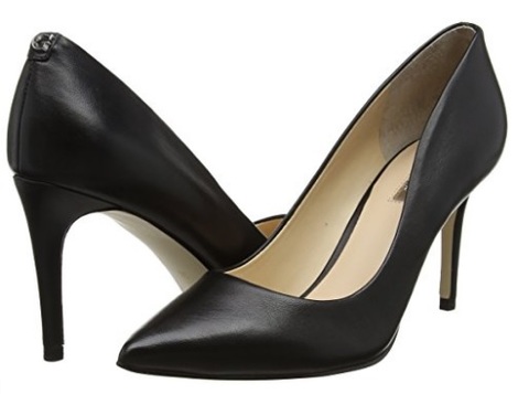 Scarpe Decolte Nera A Punta Guess