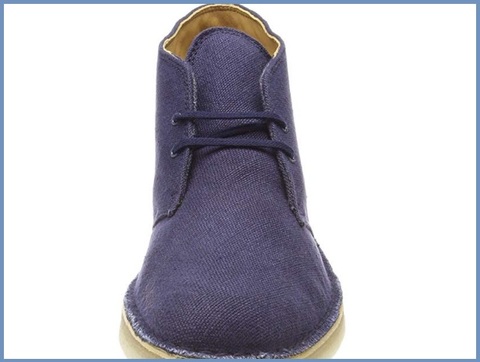 Polacchine uomo clarks blu