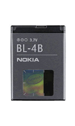 Nokia Batteria Bl-4b Black