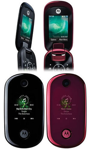 Motorola Pebl U9 Pink Tim
